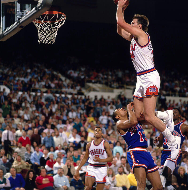 Phoenix Suns player and commentator Tom Chambers